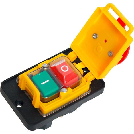 Kunststoff Ein-Aus-Hauptschalter 1 phasig polig 230V 12V Schalter (1/4)