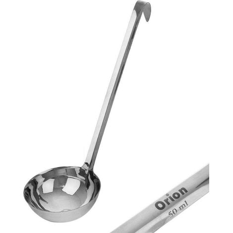 Cucharón de acero de 45 ml, 26 cm (1/3)