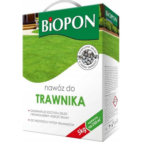 Fertilizzante universale per prato, verde succoso, 5 kg