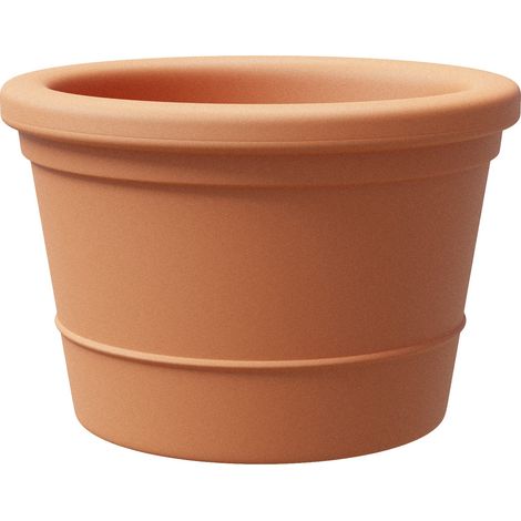 tera® Pflanzgefäße EOS hellbraun Ø 40 cm - Kunststoff (1/5)