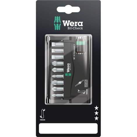 Wera Bit-Check 10 Universal 3 SB, 10-teilig 05073410001 (1/5)