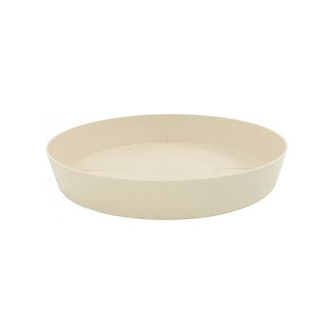 Plato de inyección para maceta Color ecru Ø20cm