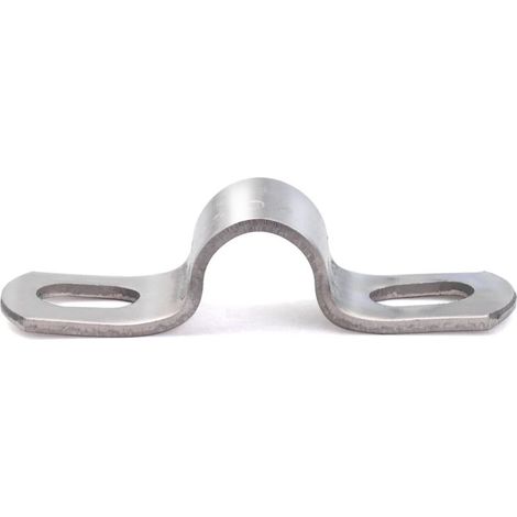 Hochleistungs-Schlauchschellen in U-Form, 10 mm Durchmesser, Schlauchschellenringe – zur Befestigung von Rohren – 10er-Packung (1/4)