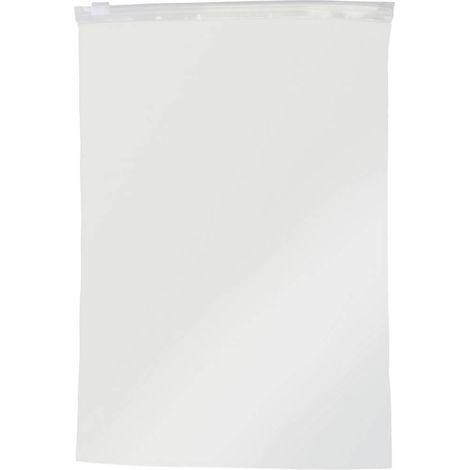 Sacchetto con zip senza striscia di etichetta (L x L) 250 mm x 180 mm Trasparente Polietilene 100 pz. (1/4)