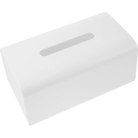 1 unidad de caja dispensadora de papel higiénico de plástico – Dispensador de pañuelos y toallitas húmedas para granja, oficina, coche