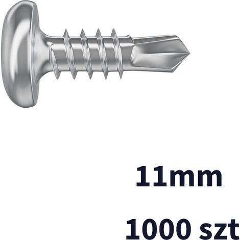 Rigips Selbstbohrende Flohschrauben 3,9 x 11 mm, 1000 Stück (1/3)