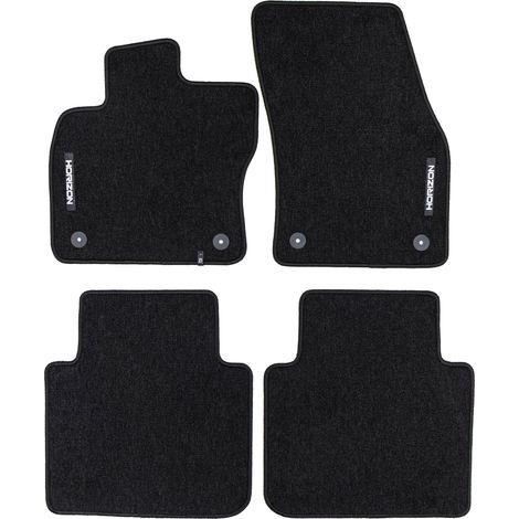 Tapis de Sol de Voiture pour Skoda Kodiaq I 2016-2024 Velours Imperméable 4Pcs (1/5)