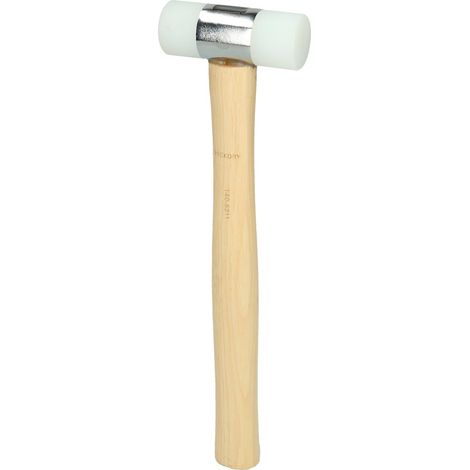 KSTOOLS Martello in nylon con testa da 28mm e manico curvato in faggio da 200g - 140.5211 (1/4)