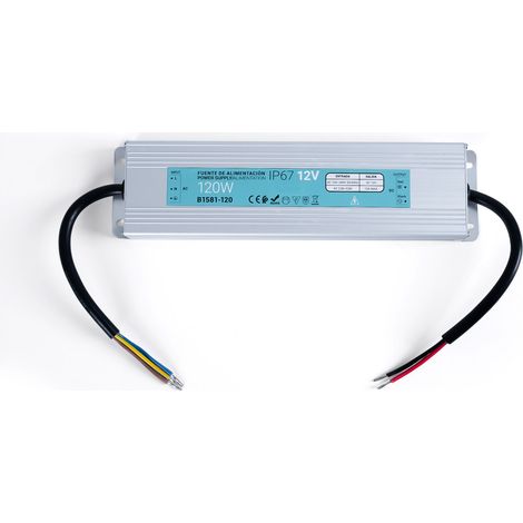 Alimentatore compatto a tenuta stagna 12V 120W IP67 (1/3)