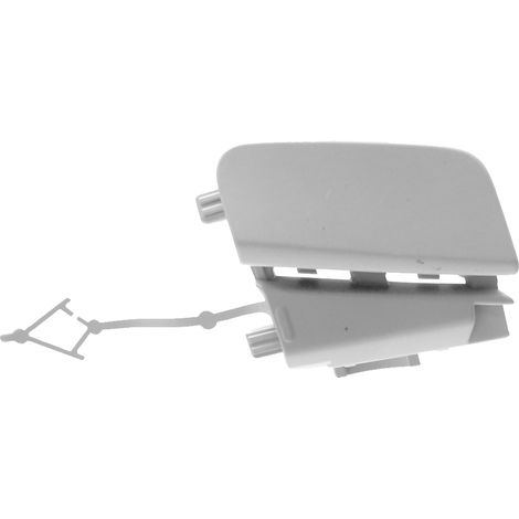 TAPPO GANCIO TRAINO PRIMER – SEZIONE SUPERIORE – Versione R-Line - VOLKSWAGEN - Tiguan II 2020 - 5NA807155BGRU