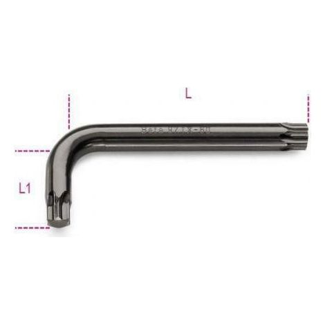 CHIAVI MASCHIO PIEGATE PER VITI CON IMPRONTA TORX® T55 BRUNITE ART. 97TX