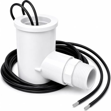 Interrupteur à flotteur SS2 pour climatisation, commutateur de sécurité HVAC, capteur d'arrêt de condensat 3/4", empêche les inondations dans le bac de drainage ou l'évacuation gravitaire (1/5)