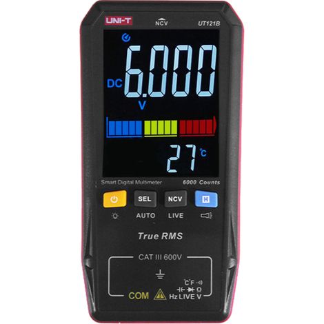Mini-Digitalmultimeter, 3,3"-LCD-Bildschirm, vielfältige Funktionen