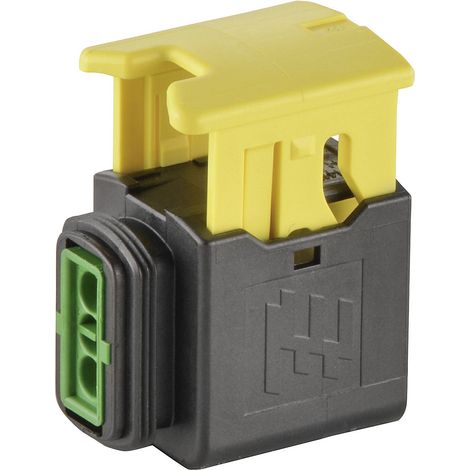 TE Connectivity Boîtier femelle pour câble série HDSCS, MCP Nbr total de pôles 3 2-1418448-1 1 pc(s) Y993311 (1/2)