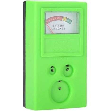De contrôle de Volt de Puissance de vérificateur de Batterie de Pile Bouton, vérificateur de Batterie de ménage, Outils de réparation de (1/5)
