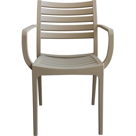 ZULE - poltrona da esterno ed interno in plastica (1/4)