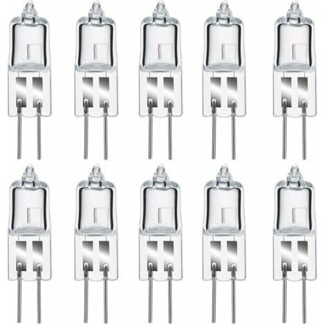 G4 35W 12V Halogenlampe – Warmweiß 2800K – Dimmbare transparente Kapsel – 10er-Packung (1/5)