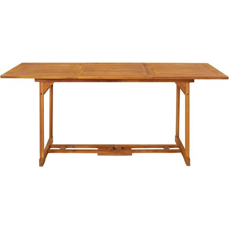 Maison Exclusive - Tavolo da Pranzo per Esterni 180x90x75cm Legno Massello Acacia (1/5)