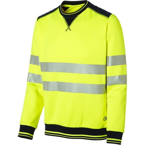 Sweat haute visbilité LUKLIGHT jaune/marine - XL - MOLINEL (1/5)