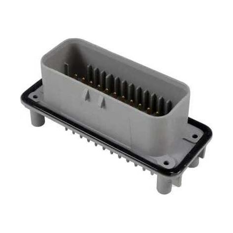 Connecteur AmpSeal femelle 35 Voies gris PCB avec épingle dorée