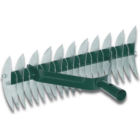 Aérateur - 1 Pièce - 21 Dents - Largeur 36 Cm - Pour Gazon - Métal (1/3)