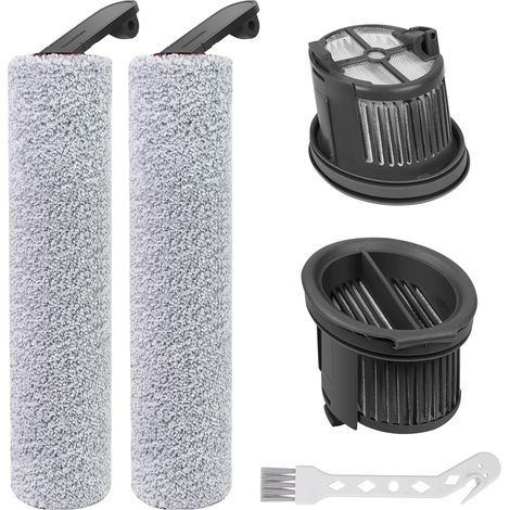 Accessories for Dreame H14 / H14 Pro / H14 Dual Vacuum Cleaner Water and Dust Set of 5 Accessories Includes 2 Rotary Brushes, 2 Replacement Filters and 1 Cleaning Brush (1/5)