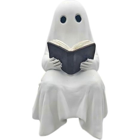 Halloween Spøkelser Figur Unik Halloween Spooky Dekor Stue Peishylle Dekor (1/5)
