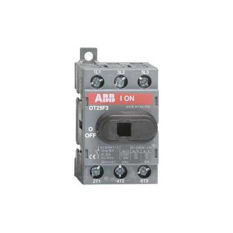 3P 25A Lasttrennschalter ohne Antrieb OT25F3 1SCA104857R1001