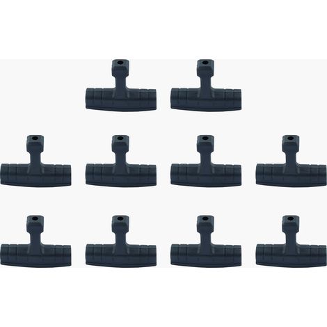 Kit de poignée de traction 10 pièces pour tronçonneuses Husqvarna 45 50 51 55 Rancher 394 395 357XP 359 362 365 371 372 503543901 (1/5)
