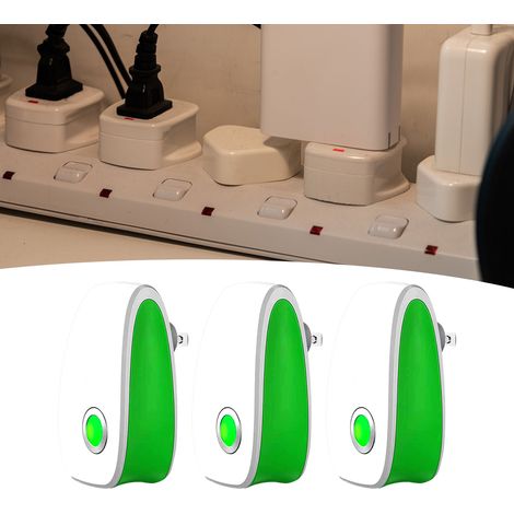 3 Energiespargeräte mit Fehlerstromschutz, feuerfest, für Haushalte, Geschäfte und Märkte, 90–250 V, EU-Stecker (1/5)