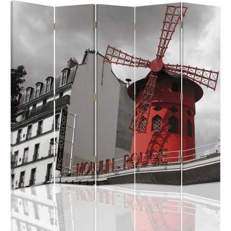 Paravento bilaterale, Moulin Rouge - 180x170 (1/5)