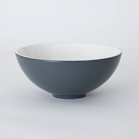 Milano Altcar Stone Grey Ceramic 280mm Round Countertop Bathroom Basin Sink