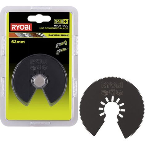 Lama per sega Ryobi da 63 mm per legno e metallo, codice 164254. (1/3)