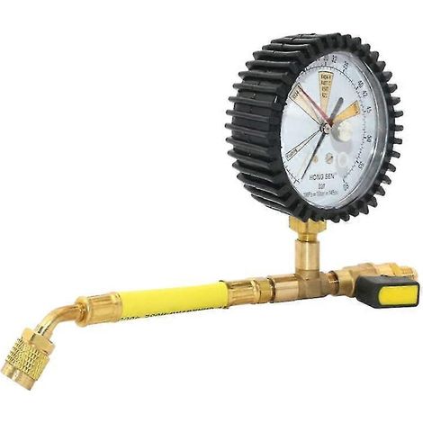 Manomètre à pression d'azote pour essais de réfrigération à air (R134a, R22, R410a) (1/5)