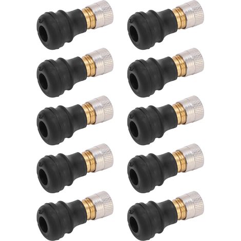 Valve à vide pour pneus de Scooter électrique, 10 pièces, sans chambre à air, 2cm de Long, pour Xiaomi M365 Pro, moins de 9mm de diamètre. (1/5)