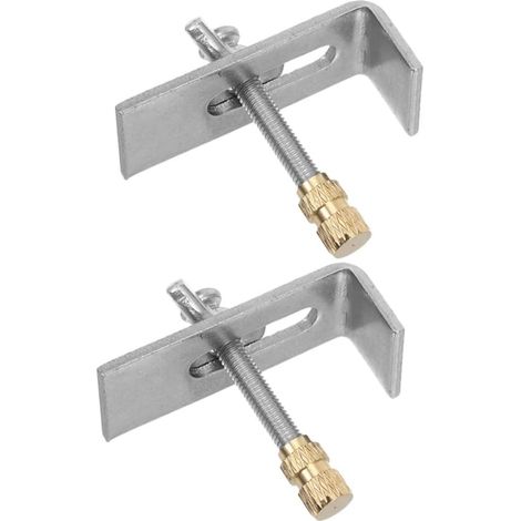 et clips m talliques 2 kits pour lavabo ou vier durables et (1/5)