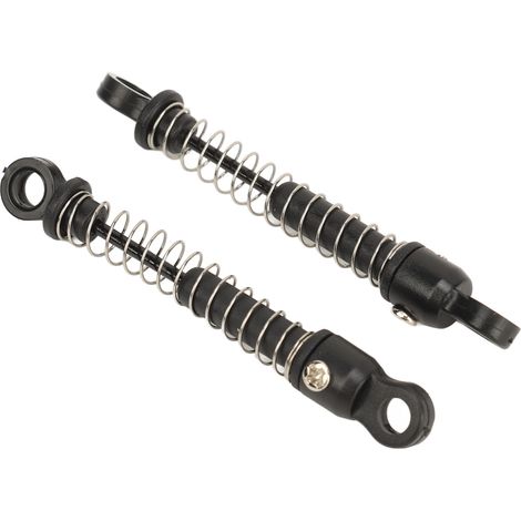 Amortisseurs arrière noirs pour voiture télécommandée WLtoys 2428 1/24 RC crawler (1/5)
