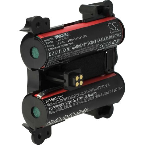 vhbw Batería compatible con Bose 071478, 078068 altavoces, cajas acústicas (2600 mAh, 7,4 V, Li-Ion) (1/4)