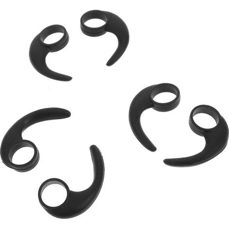 Set mit 6 kreativen Ohrhörerhaken aus Silikon. (1/5)