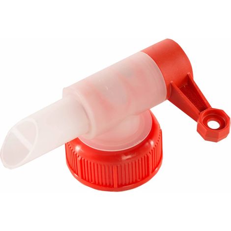 Höfer Chemie Gmbh – Robinet de cuve de récupération d'eau DIN45 – Compatible 3L, 5L, 10L – Filetage sortie standard – Pour bioéthanol et chlore liquide