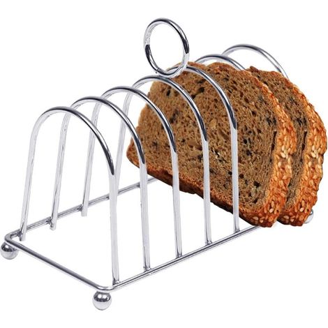 Support de présentation pour toaster en acier inoxydable pour cuisine et camping rangement pour grille pain et accessoires