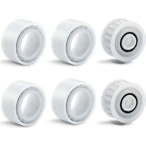 4er-Pack Führungsrollen mit 2 Riemenscheiben, Ersatzteil 3884997-R6 für Maytronics Poolreiniger-Zubehör – JXLGV (1/5)