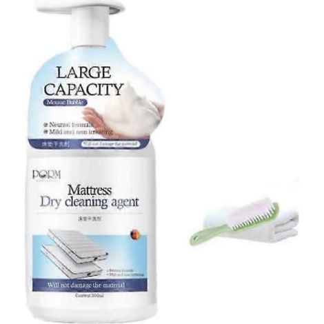 LYERCW - Détachant puissant pour matelas, élimine instantanément les taches récentes et anciennes grâce à sa brosse et sa serviette. (1/5)
