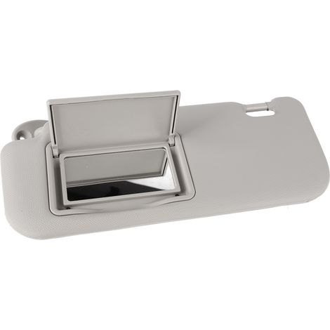 Pare-soleil gris résistant et haute dureté avec miroir de courtoisie pour le côté conducteur des modèles Levin et Corolla 2014 à 2019. (1/5)