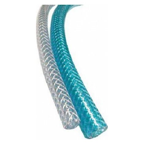 Tuyau PVC Flexible DIFLEX PREVOST Transparent Bleu Renforce Polyester - D.13x20mm - 15 Bar - Air Comprime, Eau et Fluides