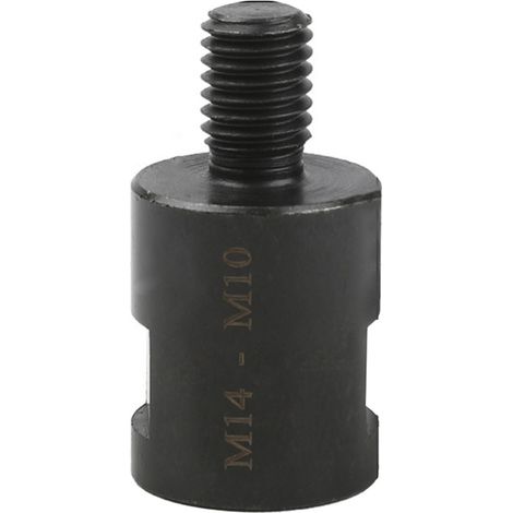 Adaptateur de foret à carottage en acier allié M14 femelle vers M10 mâle, idéal pour les forets diamantés. Adaptateur de tige de qualité supérieure pour une efficacité de forage accrue. (1/5)