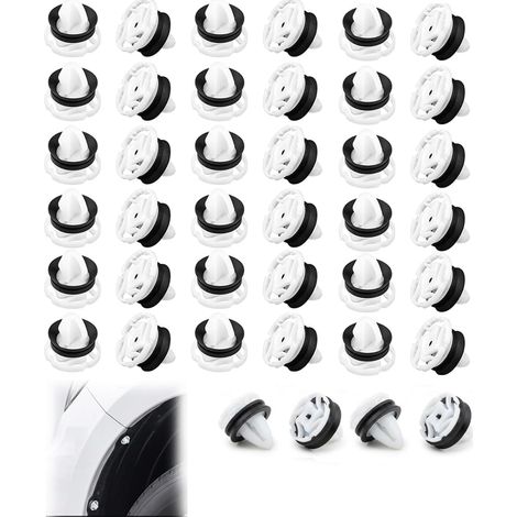 Clips de Fixation Voiture 40 Pièces Nylon (1/5)