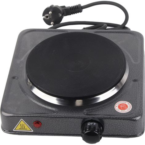 Brûleur électrique simple de 1000W, comptoir portable, tube simple, four de chauffage électrique pour chauffage de rouge à lèvres, expérimentation en laboratoire, prise EU 220V-230V 50Hz noir (1/5)