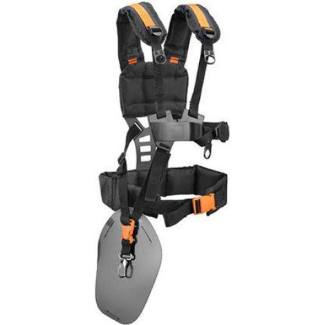 Harnais Double Pour Débroussailleuse - Réglable - Compatible Avec Modèles À Poignée Haute - 1 Pièce