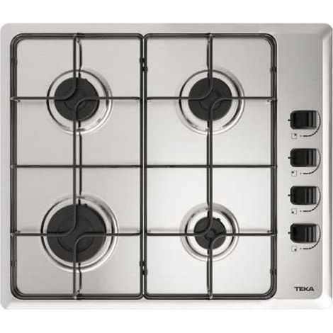 Teka HLX 640 KLN plaque de cuisson gaz acier inoxydable 60 cm